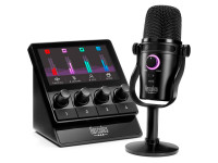Hercules DJ Stream Starter Kit Microfone e Controlador para Streaming Hercules DJ Stream Starter Kit Microfone e Controlador para Streaming